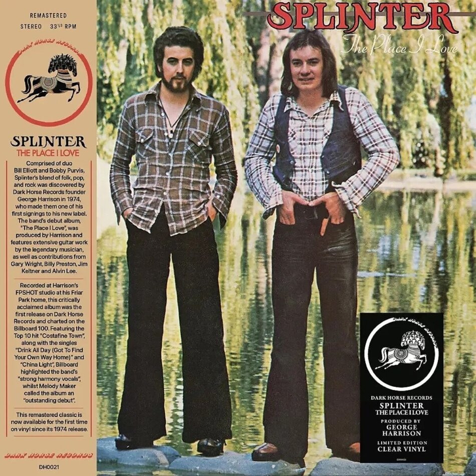 Splinter - Place I Love 2023 Reissue, Remastered, LP