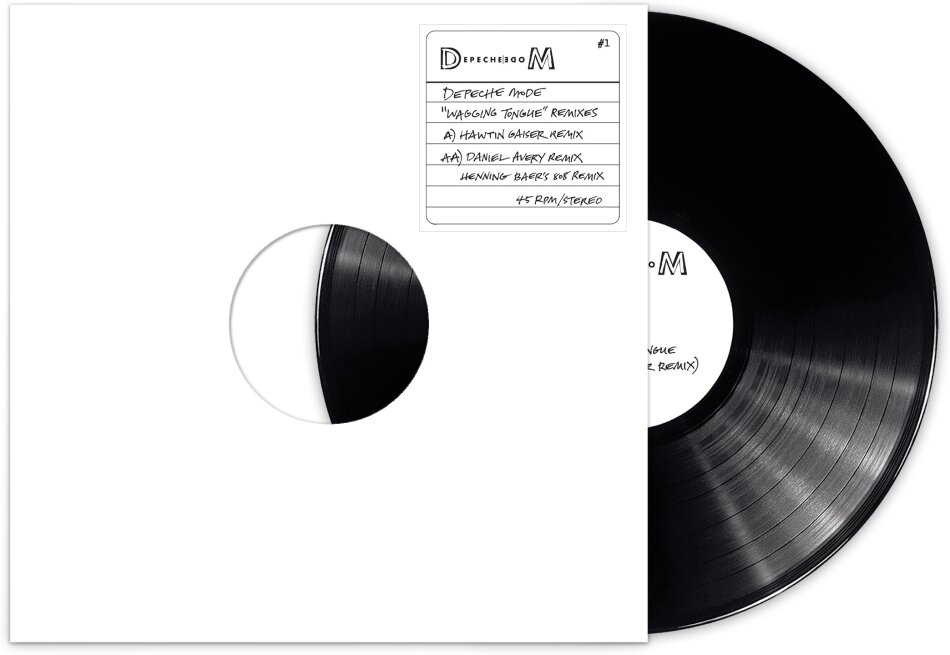 Depeche Mode - Wagging Tongue Remixes White Label, Edizione Limitata, 12" Maxi