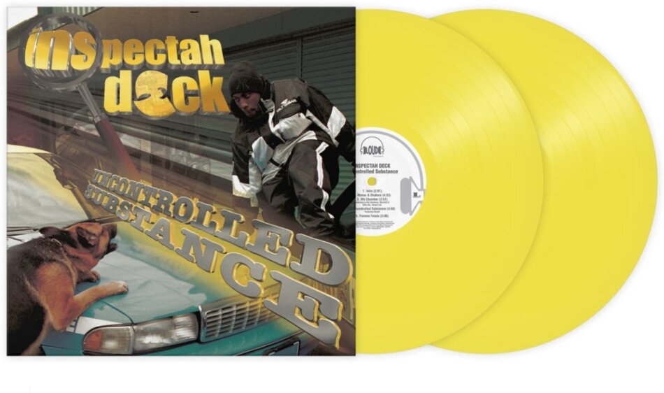 Inspectah Deck (Wu-Tang Clan) - Uncontrolled Substance 2024 Reissue, Sony, Special Effect Vinyl, 2 LP