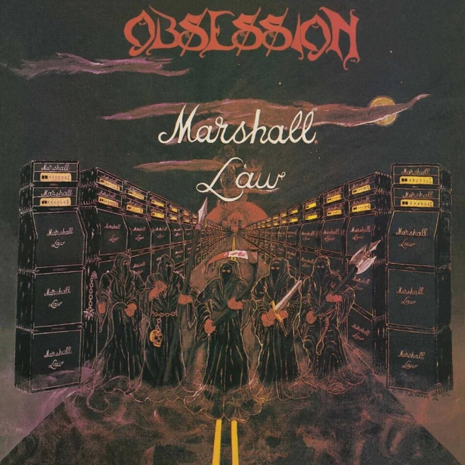 Obsession (Michael Vescera) - Marshall Law 2024 Reissue, High Roller Records, Red Vinyl, LP