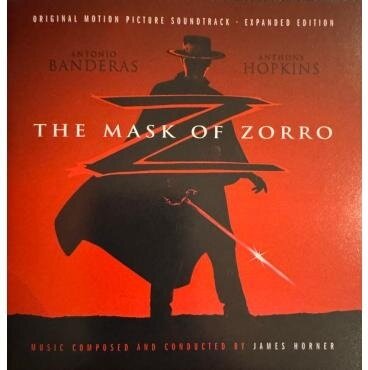 James Horner - Mask Of Zorro - OST 2023 Reissue, Expanded, La-La-Land Records, Remastered, 2 CDs