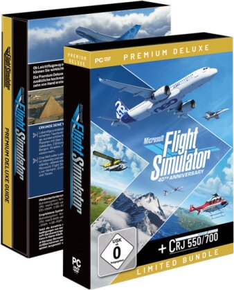 Flight Simulator 2020 + CRJ 550/700 - (Premium Deluxe Limited Bundle)