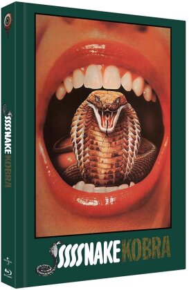 Ssssnake Kobra (1973) (Cover D, Edizione Limitata, Mediabook, Uncut, Blu-ray + DVD)