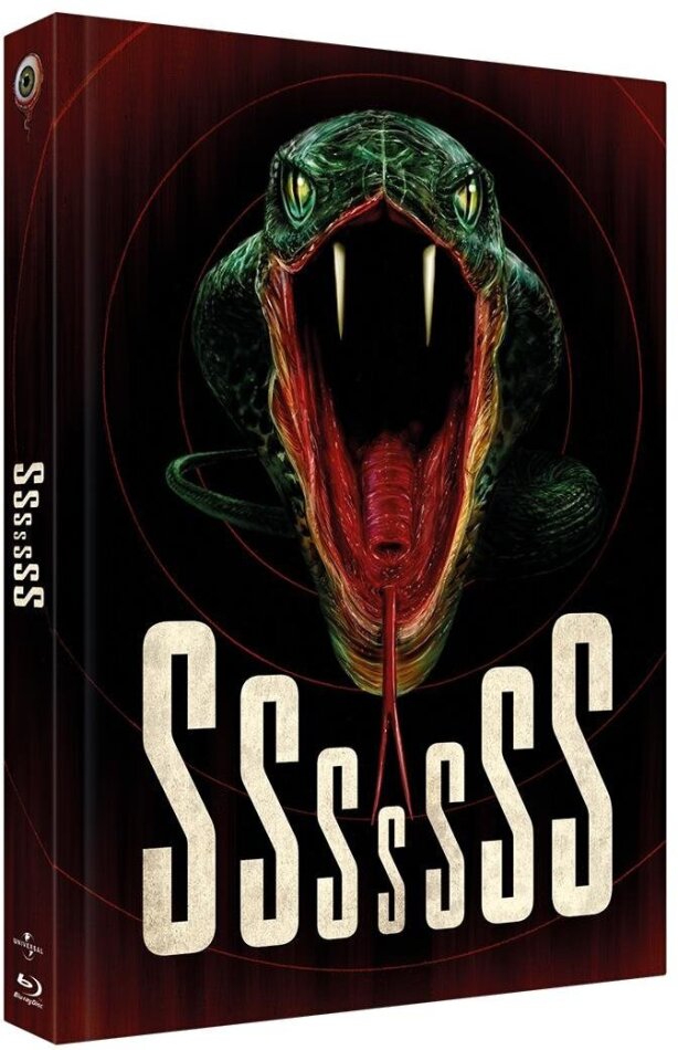 Sssssss (1973) Cover B, Limited Edition, Mediabook, Uncut, Blu-ray + DVD
