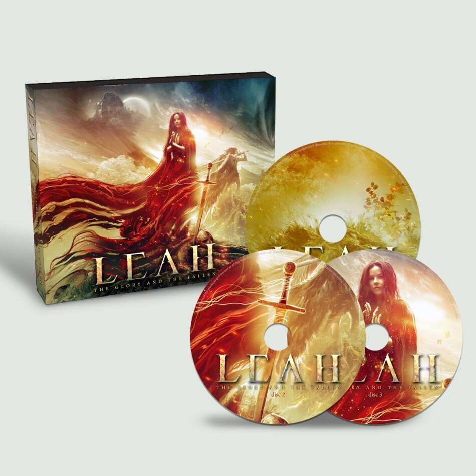 Leah - The Glory And The Fallen Digipack, 3 CDs