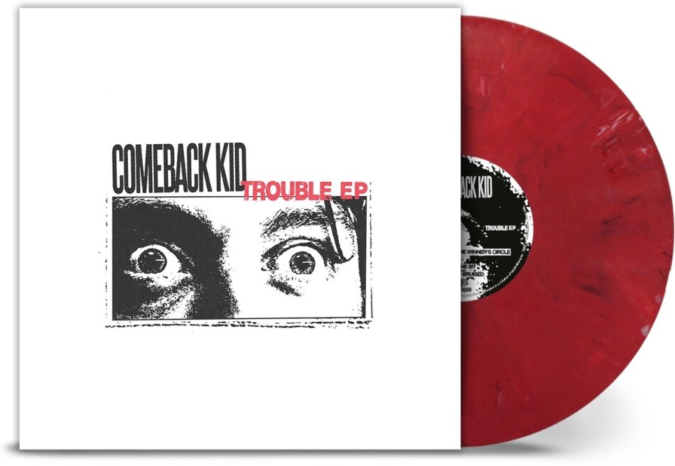 Comeback Kid - TROUBLE Limited Edition, Marble White Black/Trans Red Vinyl, LP