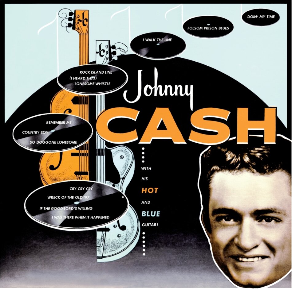 Johnny Cash - With His Hot And Blue Guitar Second Records, LP