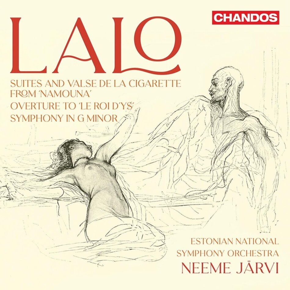 Estonian National Symphony Orchestra, Édouard Lalo (1823-1892) & Neeme Järvi - Suites And Valse De La Cigarette, Symphony In G Minor - From Namouna, Overture To "Le Ros d'Ys"