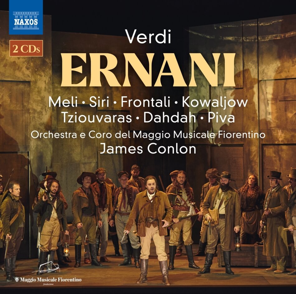 Orchestra e Coro del Maggio Musicale Fiorentino, Giuseppe Verdi (1813-1901), James Conlon, María José Siri & Francesco Meli - Ernani 2 CDs