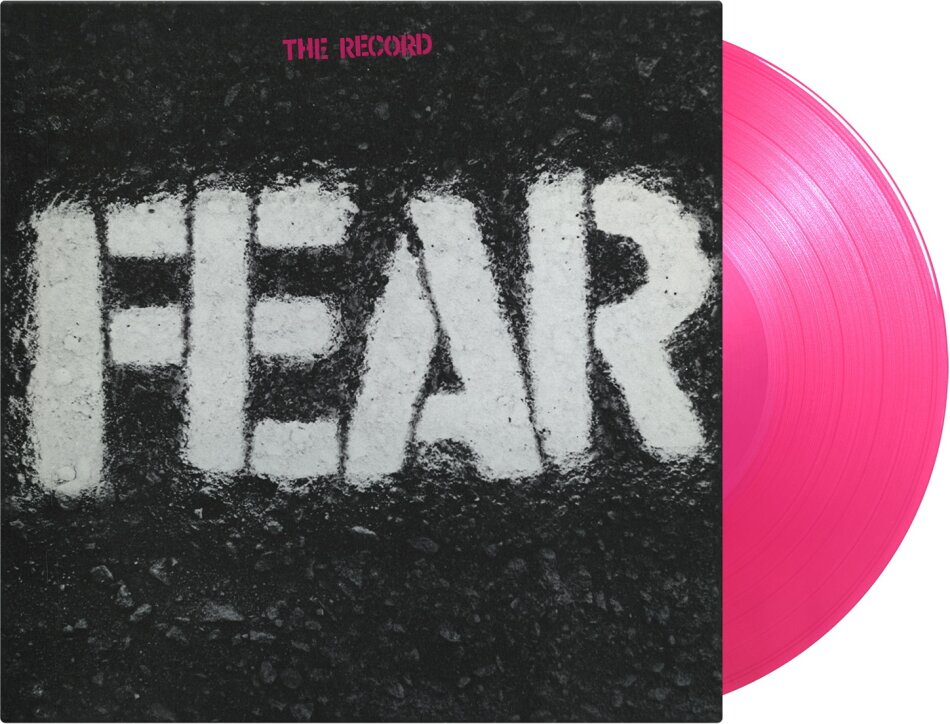Fear - Record 2024 Reissue, Music On Vinyl, Numbered, Limited To 1500 Copies, Translucent Magenta Vinyl, LP