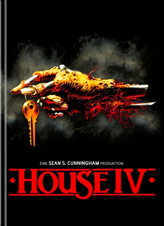 House 4 (1992) Cover B, Édition Limitée, Mediabook, Uncut, 4K Ultra HD + Blu-ray