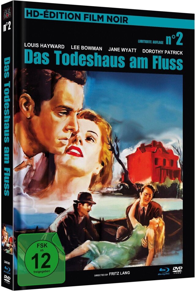 Das Todeshaus am Fluss (1950) HD-Édition Film Noir, Kinoversion, Limited Edition, Mediabook, Blu-ray + DVD