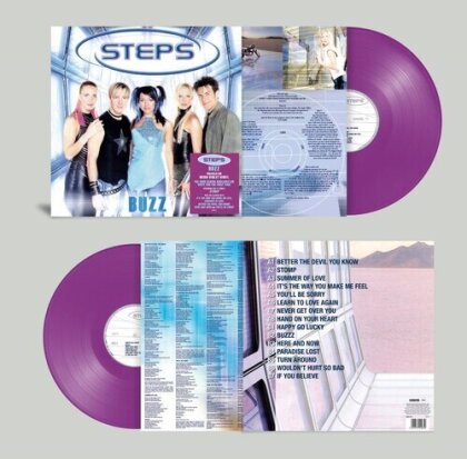 Steps - Buzz (2024 Reissue, Demon/Edsel, 140 Gramm, Violet Vinyl, LP)