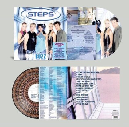 Steps - Buzz (2024 Reissue, Demon/Edsel, Picture Disc, LP)