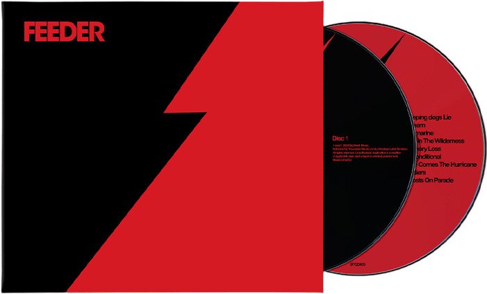 Feeder - Black / Red 2 CDs