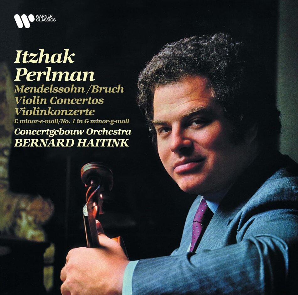 Felix Mendelssohn-Bartholdy (1809-1847), Max Bruch (1838-1920), Bernard Haitink, Itzhak Perlman & Royal Concertgebouw Orchestra - Violinkonzerte - Violin Concertos LP