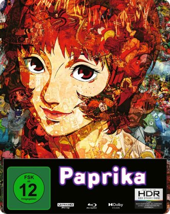 Paprika (2006) (Edizione Limitata, Steelbook, 4K Ultra HD + Blu-ray)