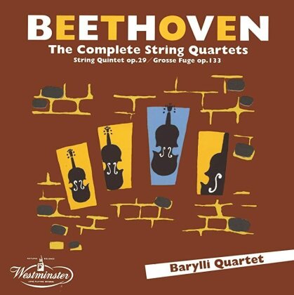 Barylli Quartet & Ludwig van Beethoven (1770-1827) - Complete String Quartets (Japan Edition, UHQCD, Limited Edition, Remastered, 8 CDs)