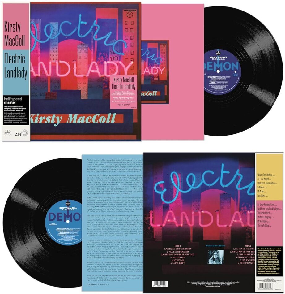 Kirsty MacColl - Electric Ladyland 2024 Reissue, Half Speed Master, Black Vinyl, LP