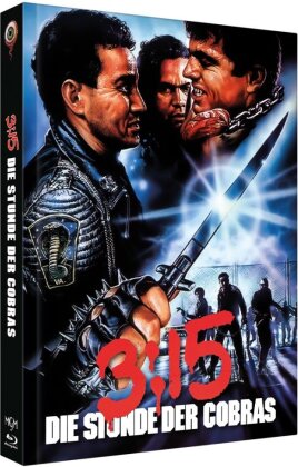 3:15 - Die Stunde der Cobras (1986) (Cover A, Limited Edition, Mediabook, Uncut, Blu-ray + DVD)