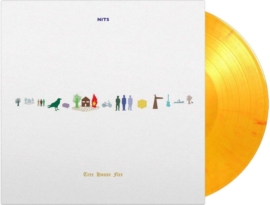 Nits - Tree House Fire Music On Vinyl, Yellow Vinyl, 10" Maxi