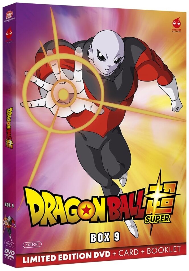 Dragon Ball Super - Box 9 + Card, + Booklet, Edizione Limitata, 3 DVD