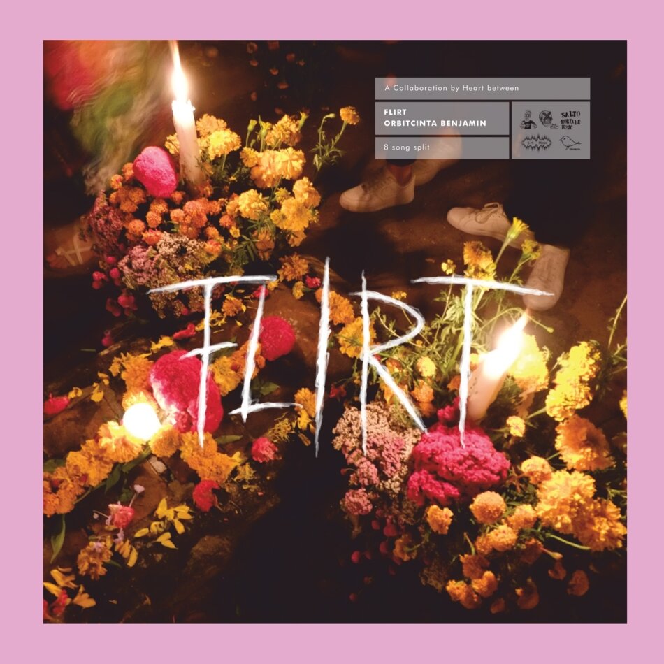 Flirt Vs. Orbitcinta Benjamin - Split EP Pink Vinyl, 12" Maxi