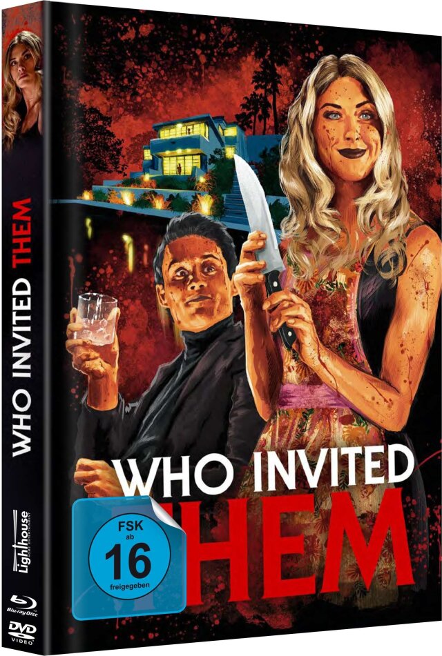 Who Invited Them - Lass sie nicht rein (2022) Édition Limitée, Mediabook, Blu-ray + DVD