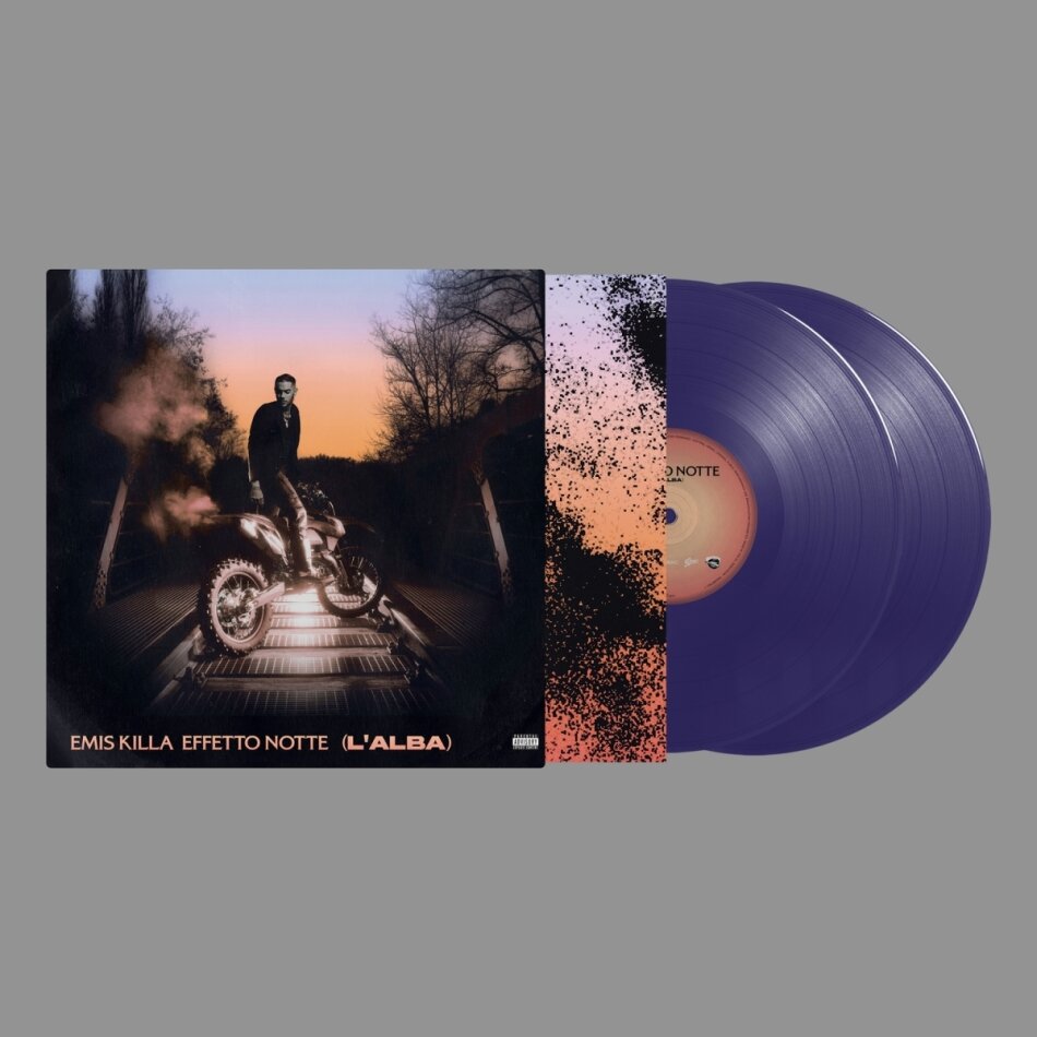 Emis Killa - Effetto notte (L'alba) 2023 Reissue, Limited Edition, purple opaque vinyl, 2 LPs