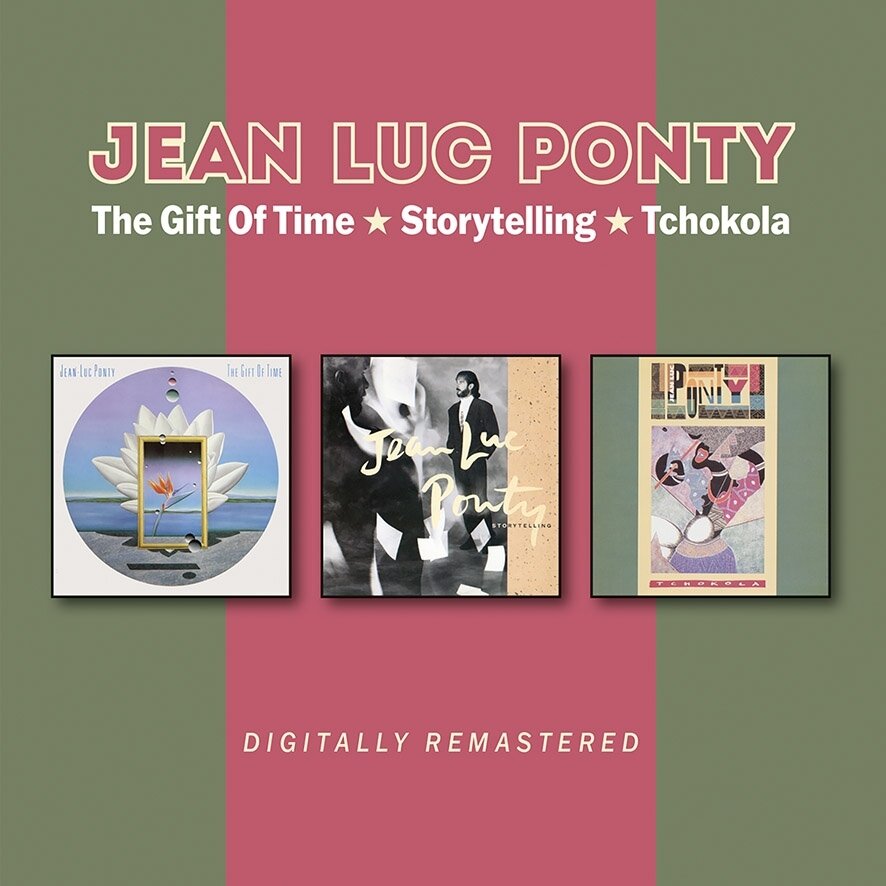 Jean Luc Ponty - Gift Of Time / Storytelling / Tchokola 2024 Reissue, BGO - BEAT GOES ON, 2 CDs