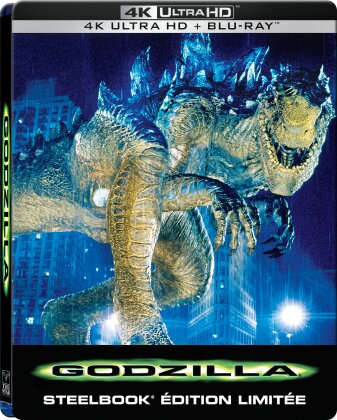 Godzilla (1998) (Edizione Limitata, Steelbook, 4K Ultra HD + Blu-ray)