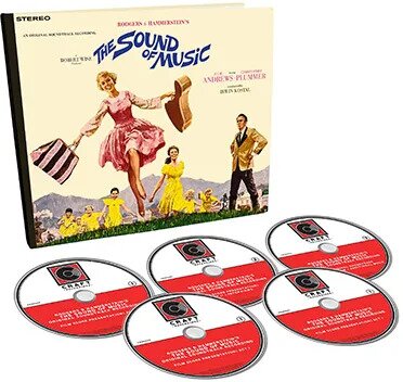 The Sound Of Music - OST Deluxe Edition, 4 CDs + Blu-ray