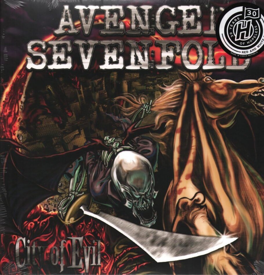 Avenged Sevenfold - City Of Evil 2023 Reissue, Hopeless Records, 2 LPs