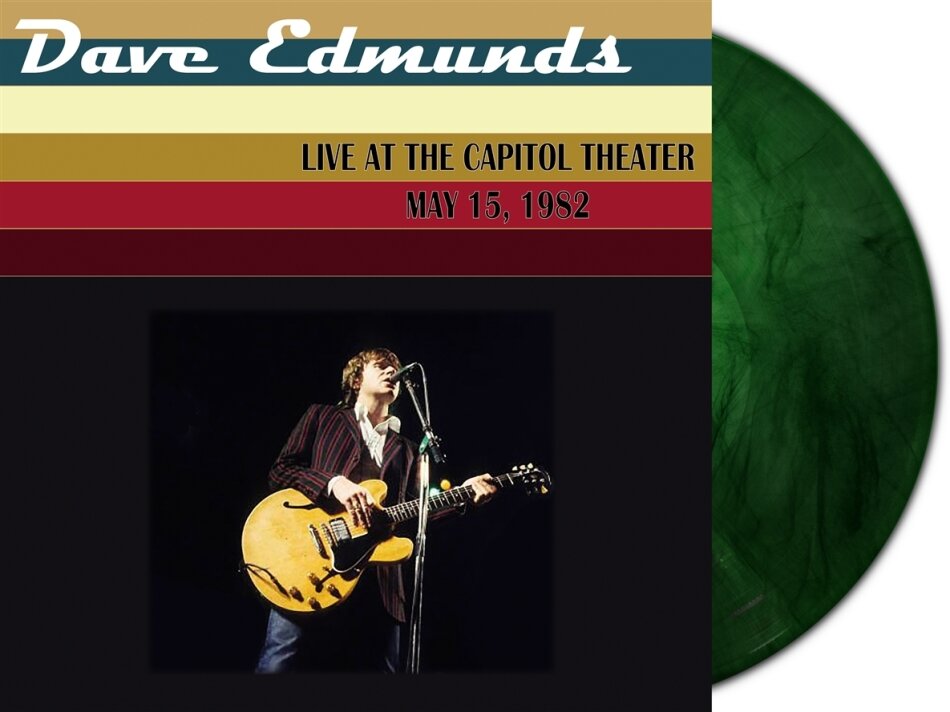 Dave Edmunds - Live At The Capitol Édition Limitée, Green Marble Vinyl, LP