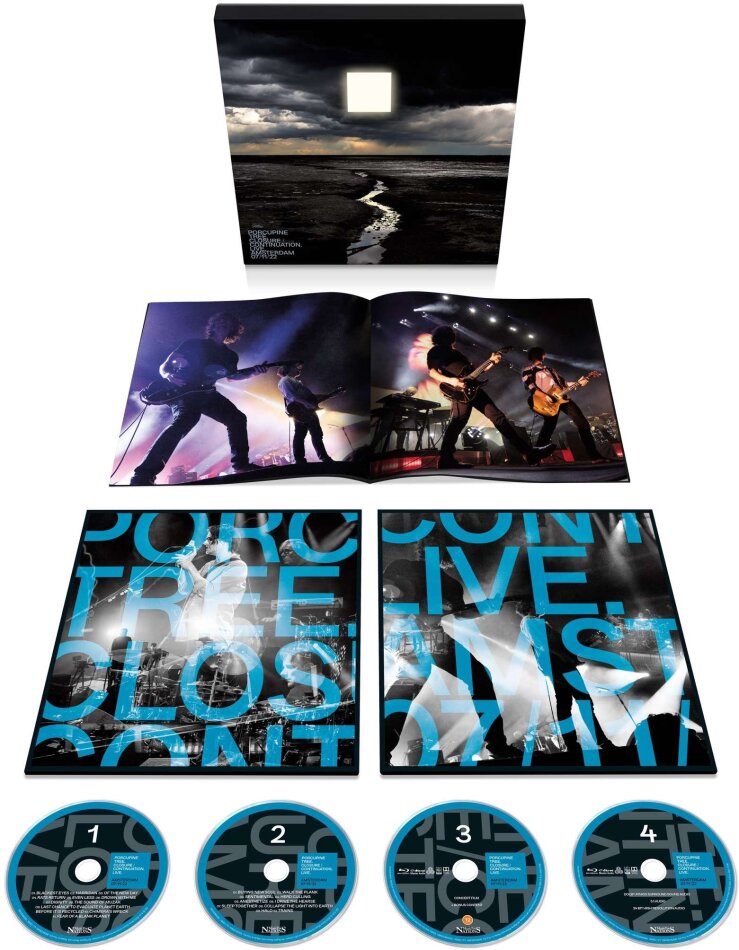 Porcupine Tree - Closure/Continuation. Live. Amsterdam 07/11/22 4 CDs