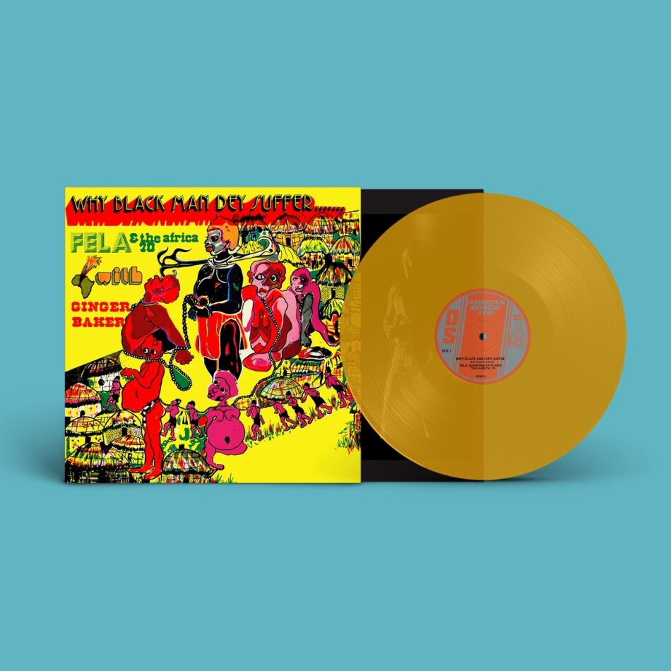 Fela Anikulapo Kuti - Why Black Man They Suffer 2024 Reissue, Knitting Factory Records, LP