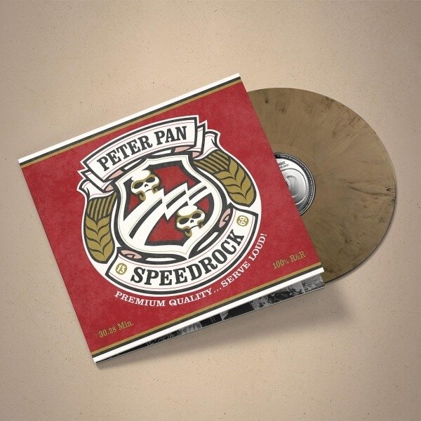 Peter Pan Speedrock - Premium Quality Serve Loud 2024 Reissue, Gold Vinyl, LP