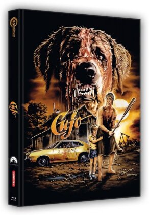 Cujo (1983) (Cover A, Wattiert, Director's Cut, Kinoversion, Limited Edition, Mediabook, 2 Blu-rays)
