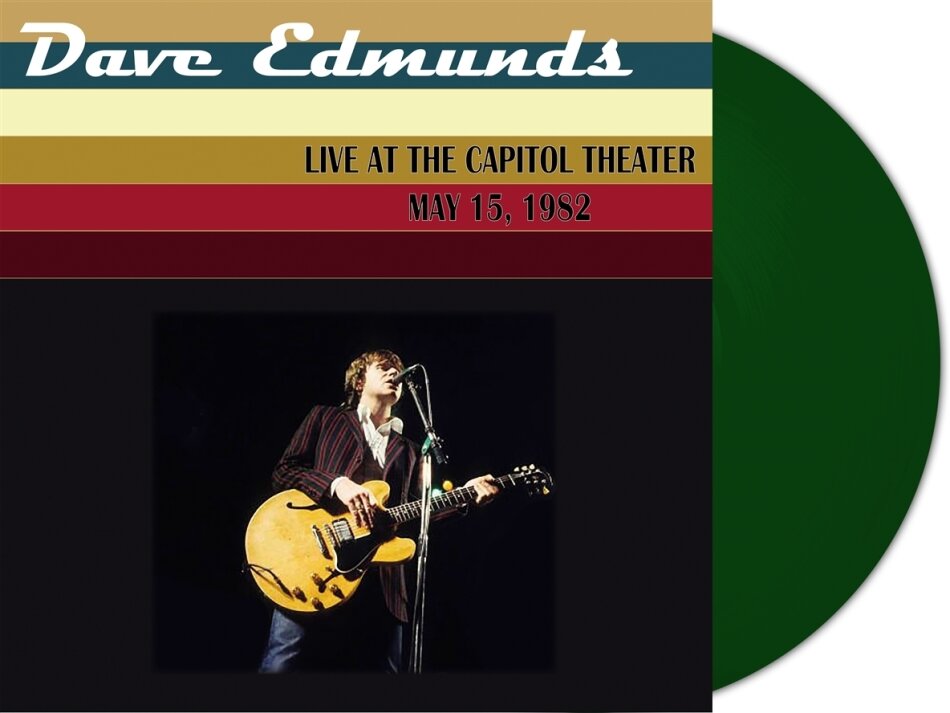 Dave Edmunds - Live At Capitol Theater May 15, 1982 Gatefold, Bonustracks, Green Vinyl, 2 LP