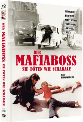 Der Mafiaboss - Sie töten wie Schakale (1972) (Cover A, Edizione Limitata, Mediabook, Blu-ray + DVD)