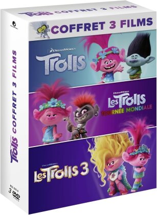 Trolls 1-3 - Coffret 3 Films (3 DVD)