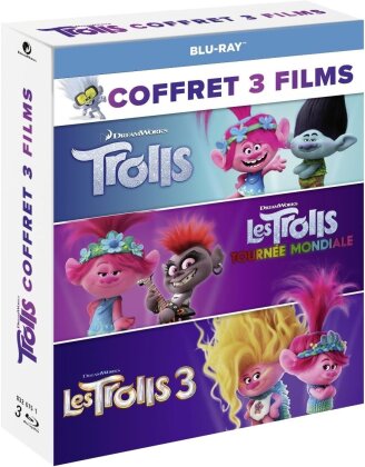 Trolls 1-3 - Coffret 3 Films (3 Blu-rays)