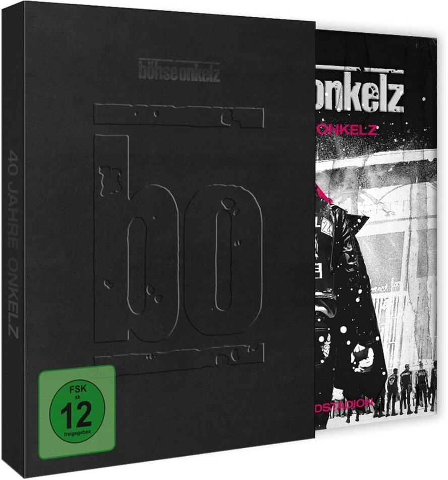 Böhse Onkelz - 40 Jahre Onkelz - Jubiläums-Konzert aus dem Waldstadion Frankfurt Slipcase, Mediabook, 2 Blu-rays