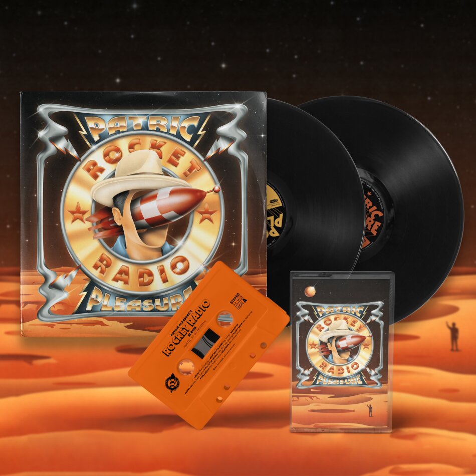 Patric Pleasure - Rocket Radio Bundle, 2 LPs + Audio cassette + Digital Copy