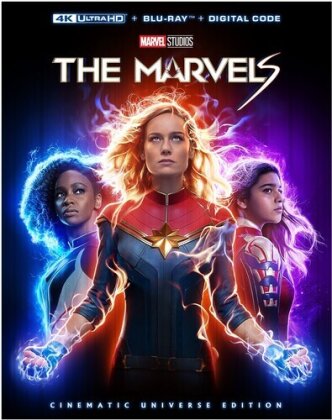 The Marvels (2023) (Cinematic Universe Edition, 4K Ultra HD + Blu-ray)