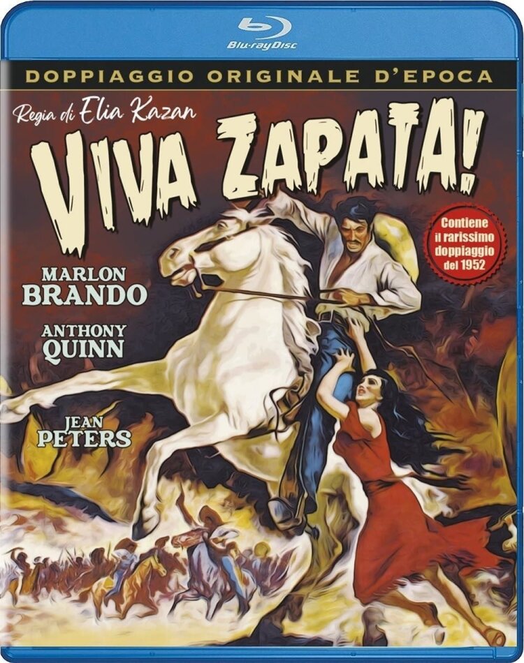 Viva Zapata! (1952) Doppiaggio Originale d'Epoca, n/b
