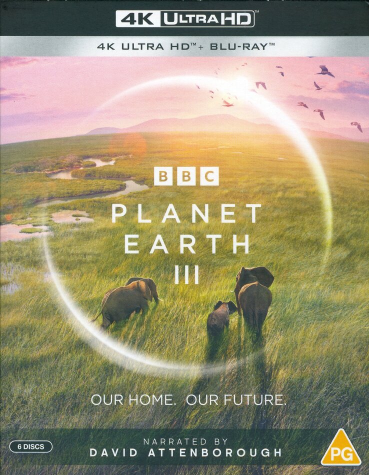Planet Earth 3 - TV Mini Series BBC Earth, 3 4K Ultra HDs + 3 Blu-rays
