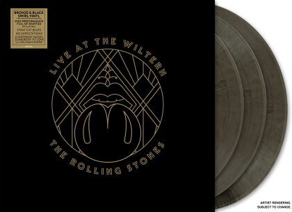 The Rolling Stones - Live At The Wiltern (Gatefold, Limited Edition, Bronze/Black Swirl Vinyl, 3 LPs)