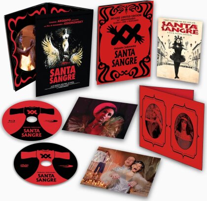Santa Sangre (1989) (35th Anniversary Edition, Deluxe Edition, Blu-ray + DVD)