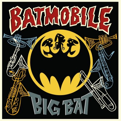 Batmobile - Big Bat (2024 Reissue, Music On Vinyl, Red Vinyl, 12" Maxi)